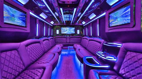 Luxurious Limo Bus For 20 28 Guests By Cali Party Bus Youtube