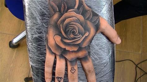 Rose Tattoo Time Lapse Youtube