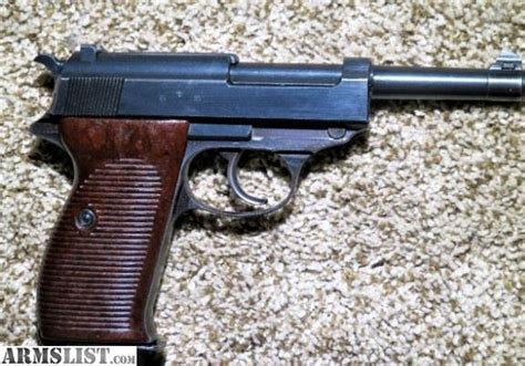 Armslist For Sale 1943 Ww2 German Walther P38 9mm Luger Pistol