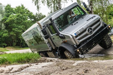 Mercedes Benz Unimog For The Mountain Rescue Team In The Black Forest