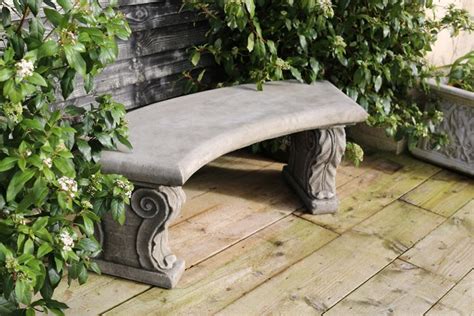 Curved Bench Seat Dragonstone Curved Bench Garden Benches Bench Seat Outdoor Furniture