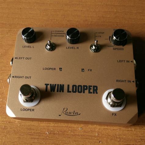 Jual Rowin LTL-02 Twin Looper Pedal Efek Gitar USB Stereo ...