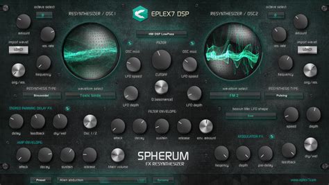 Spherum Fx Eplex7 Dsp Spherum Fx Audiofanzine