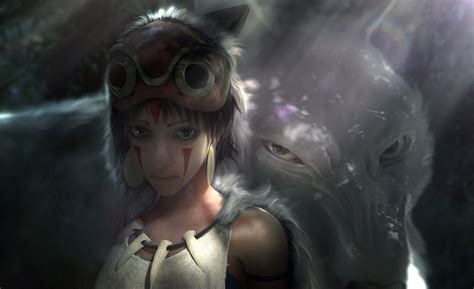 Original Girl Wolf Short Hair Anime Fantasy Forest Wallpapers Hd
