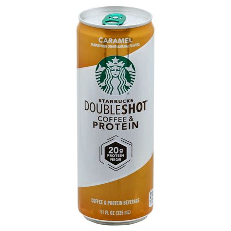 Starbucks Double Shot Caramel Coffee And Protein Drink Shop Coffee At