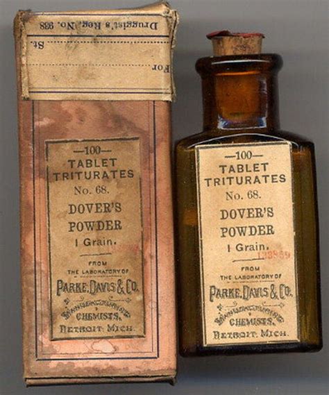 Dovers Powder Opium Madmedicine Pinterest Medical History