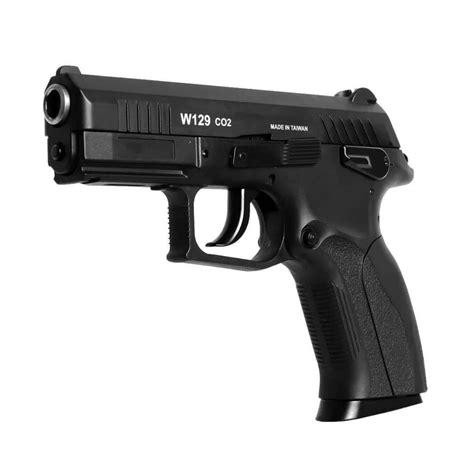 Pistola De Pressão Co2 Blowback Cz300 W129 Wingun 45mm Pistola De