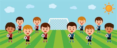 Two Football Teams Stock Illustration Download Image Now Istock