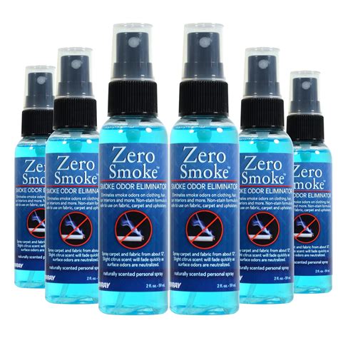 Jenray Smoke Odor Eliminator Spray 2 Oz Smoke Smell Eliminator Pack Of 6