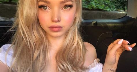 Disney Star Dove Cameron Shared An Empowering Braless Selfie