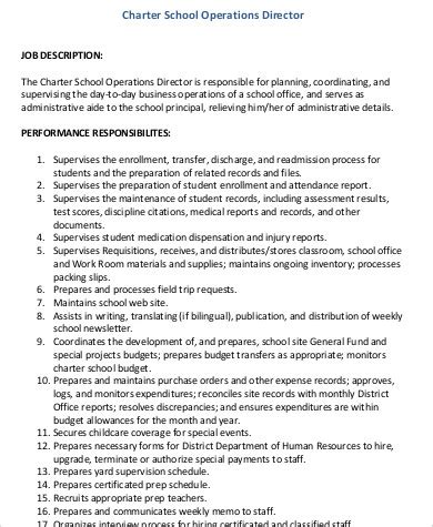 Head of sector delivery 2006 job description. FREE 12+ Operations Director Job Description Samples in MS ...
