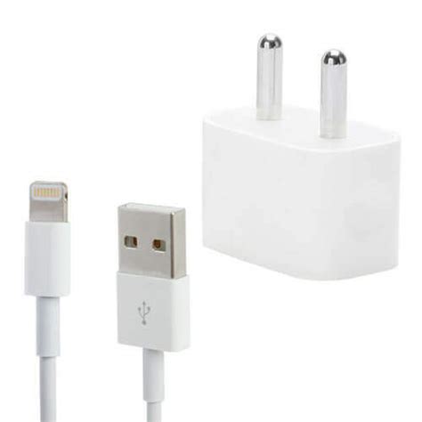 Apple Iphone Se Charger Original Usb Adapter And Cable At Low Price