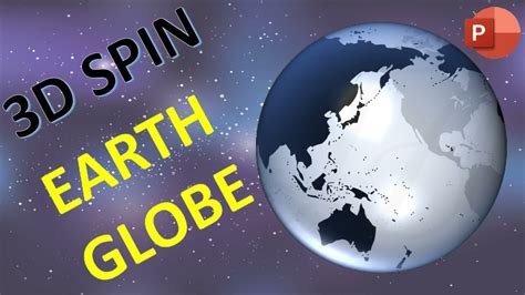 Animated Spinning Globe Powerpoint