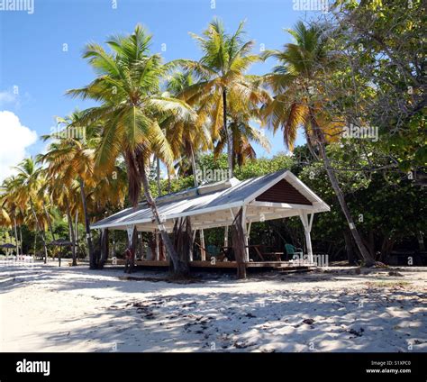 Honeymoon Beach Water Island St Thomas Virgin Islands Hi Res Stock