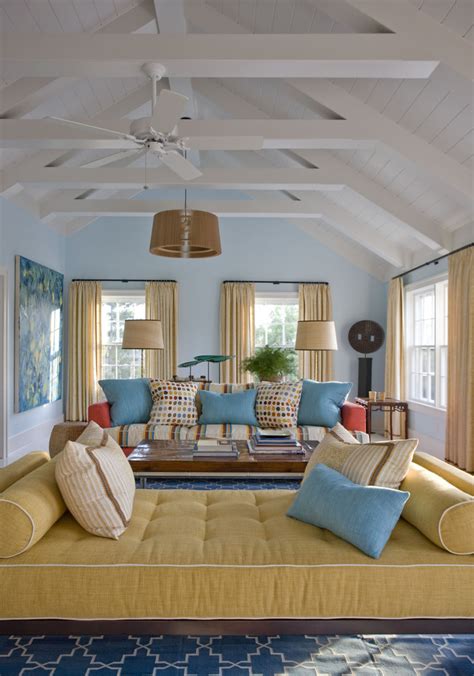 Nantucket Beach Cottage Eclectic Living Room New York By