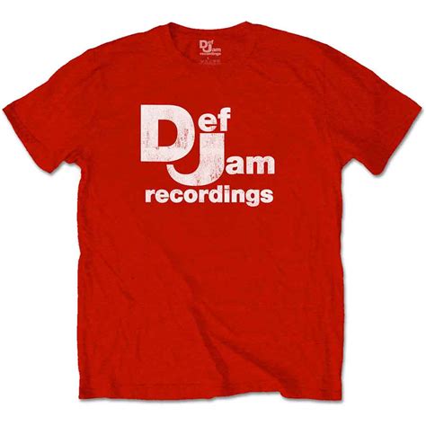 Def Jam Recordings Unisex T Shirt Classic Logo Wholesale Only