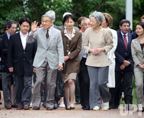 Photo Japans Imperial Couple Arrive In Gatineau For Official Visit
