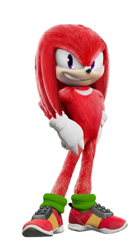Knuckles The Echidna Sonic The Movie Speededit By Christian2099 On