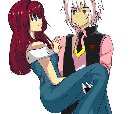 Anime Characters Hugging - Heartwarming Moment