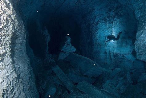 Orda Cave Worlds Longest Underwater Gypsum Cave In Russia