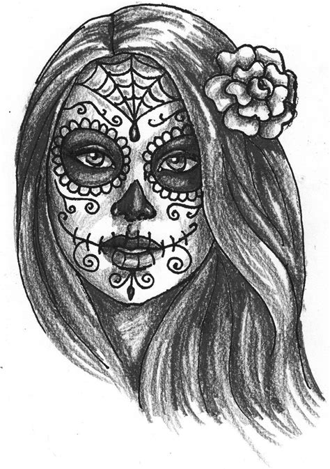 Day Of The Dead Skeleton Drawings At Explore