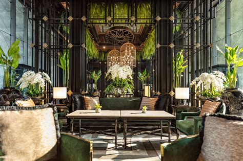 Lobby Lounge Afternoon Tea And International Cuisine Sindhorn Kempinski Hotel Bangkok