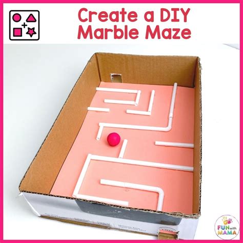 Diy Marble Maze Project For Kids Fun With Mama