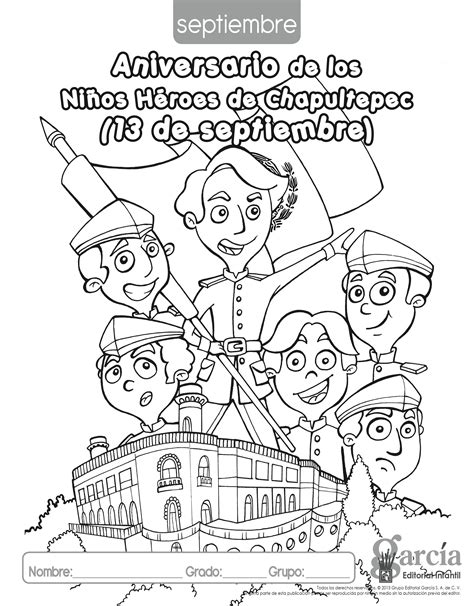 TE CUENTO UN CUENTO: Dibujos de los Niños Héroes para colorear