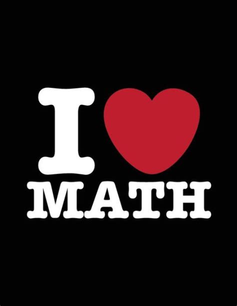 I Love Math I Heart Math Graph Paper Mathematician Ts Math