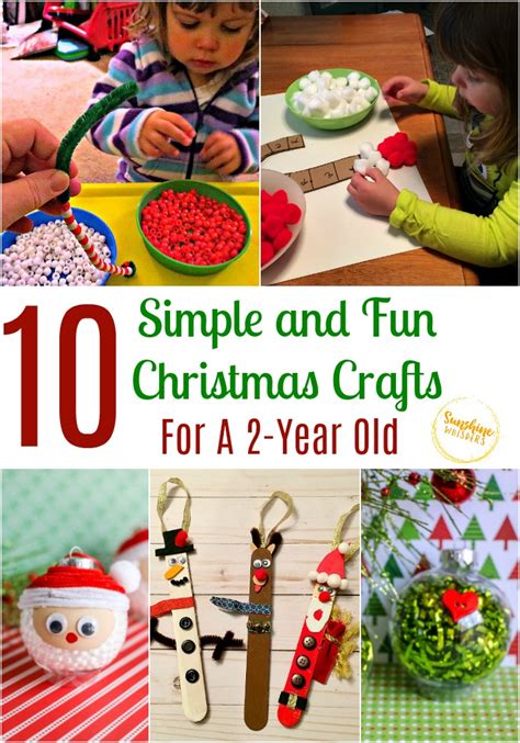 10 Simple And Fun Christmas Crafts For 2 Year Olds