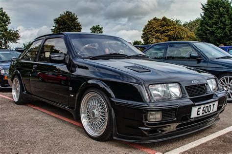 Ford Sierra Rs500 Cosworth Black Bbs Shine Stunning Revival Sports