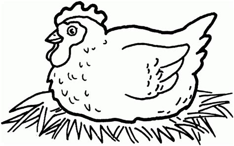 Download chicken-coloring-pages-5 | Malvorlagen tiere, Bauernhof ...