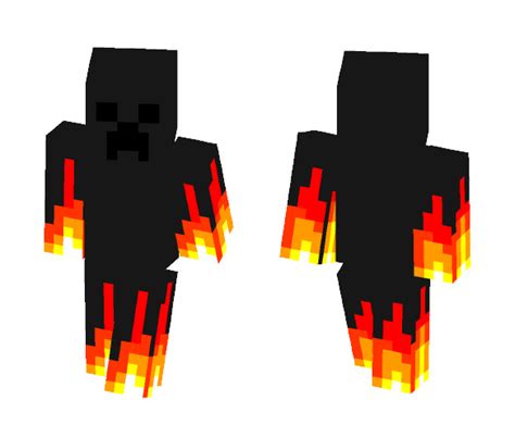 Download Fire Creeper Hand Minecraft Skin For Free Superminecraftskins