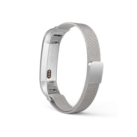 Fitbit Alta Hr Milanese Strap Silver Mdm Electron