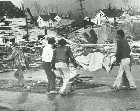 Xenia Tornado Of 1974 Ohio History Xenia Memorial Hospital