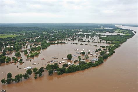 The Mississippi And Arkansas Rivers Are Set To Rise To Record Breaking