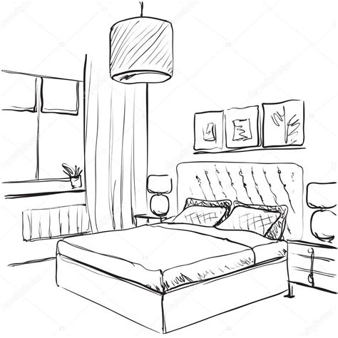 How To Draw A Simple Bed At How To Draw