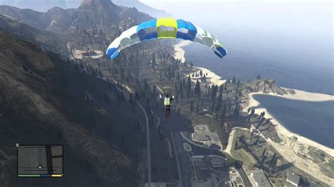 Grand Theft Auto 5 How To Parachute Youtube