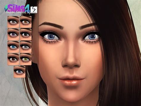 The Sims Resource Realistic Eyes By Shishinom • Sims 4 Downloads Realistic Eye Sims Sims 4