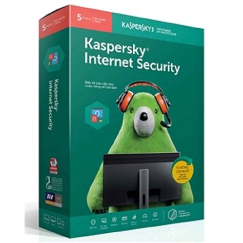 Phần Mềm Kaspersky Internet Security 5pc1 Năm