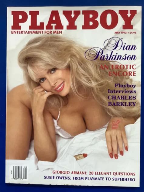 VINTAGE PLAYBOY MAGAZINE MAY 1993 Dian Parkinson Elke Jeinsen W