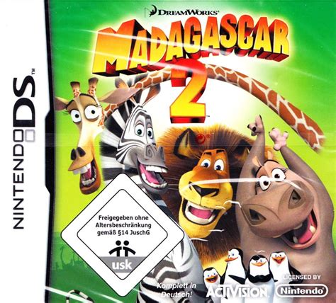 Madagascar Escape Africa Box Covers Mobygames