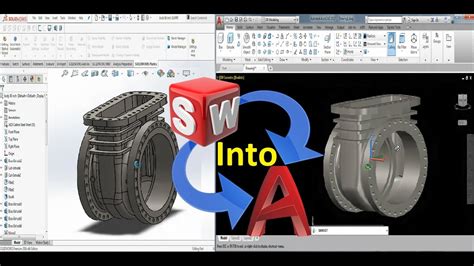 How To Convert Solidworks D Model Into Autocad Autocad Tips Tricks My