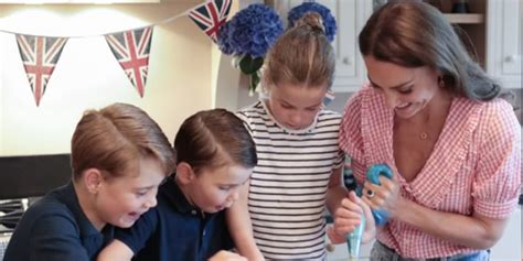 Kate Middleton And Her Kids Are Too Cute In Behind The Scenes Baking Video