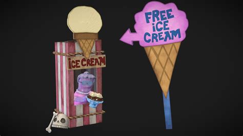 Free Ice Cream Download Free 3d Model By Duznot Duzvr 050dd18