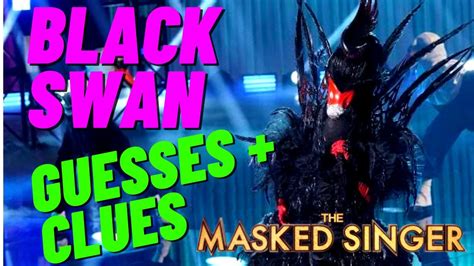 Black Swan Masked Singer Clues Performance Guesses Youtube