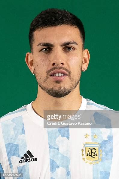 Leonardo Paredes Of Argentina Poses During The Official Portrait