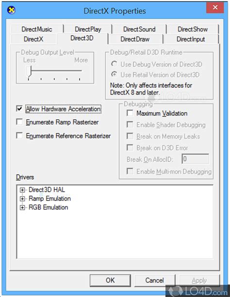Directx Control Panel Download