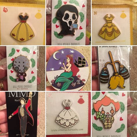 Personal Fantasy Pin Collection By A Variety Of Creators Etsy