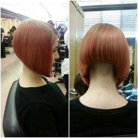 If you have a rebellious and free spirit, you can cut your hair short and shave your nape. bob nape | Bobs haircuts, Bob hairstyles, Hair styles
